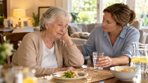 Companionship at home with an Angels Instead caregiver
