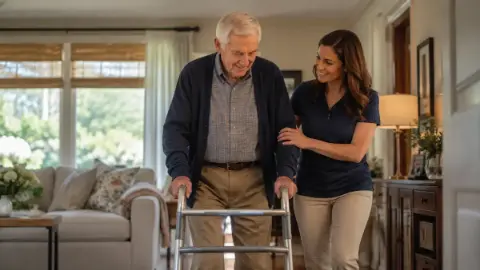 Care for veterans at home with an Angels Instead caregiver