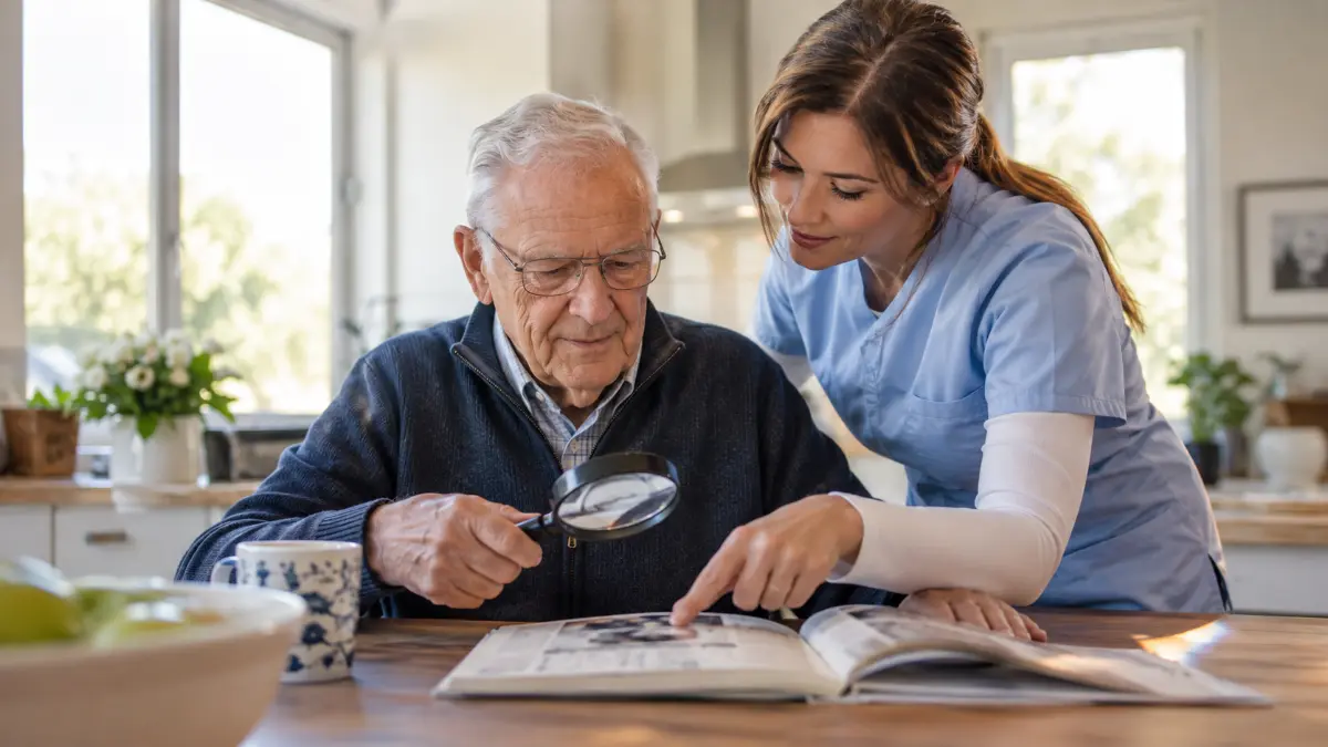 Home Care for Seniors With Macular Degeneration: Practical Support for Everyday Independence